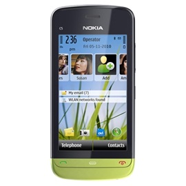 Nokia C5-03, zelená
