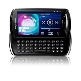 Sony Ericsson Xperia pro, černá