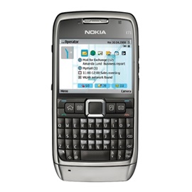 Nokia E71, černá